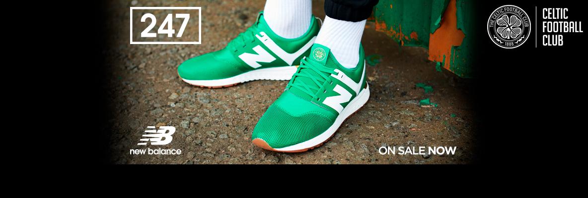 Кроссовки от New Balance и Селтика к Дню Святого Патрика